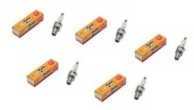 5x Ngk D8EA 2120 Z?ndkerze spark plug passt an Ajs passt an Aprilia Pegaso 600