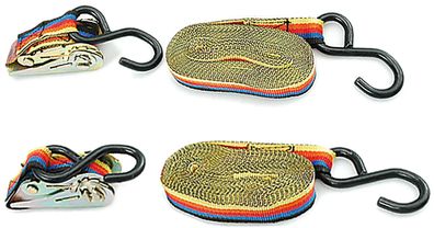 Gepäckspanngurt 25 mm / 4,5 m – 2 Stück