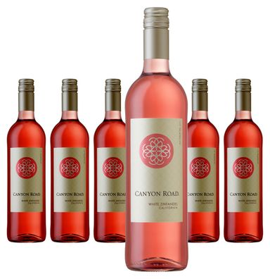 6 x Canyon Road White Zinfandel – 2024