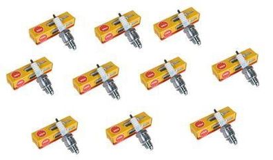10x Ngk LR8B 6208 Z?ndkerze spark plug passt an Ktm Sx 50 65 09-23 Tc Mc 21-23