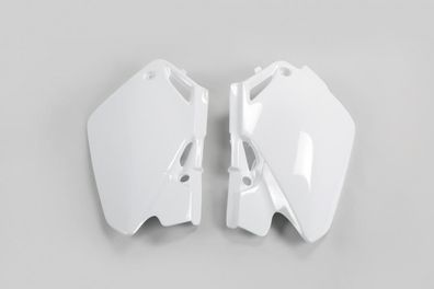 Seitenverkleidung Heckverkleidung side panels passt an Honda Cr 85 03-07 weiß