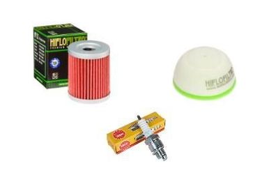 Wartungssatz ?lftilterset Z?ndkerze spark splug passt an Suzuki Drz 125 L 07-21