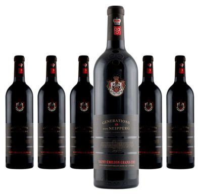 6 x Comtes von Neipperg Generations von Neipperg Saint-Émilion Grand Cru – 2021