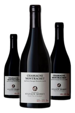 3 x Domaine Sylvain Morey Chassagne Montrachet rouge – 2022