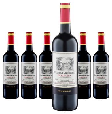 6 x Château Les Bories Bordeaux AOP – 2024
