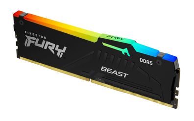 Kingston 32GB 6000MT/s DDR5 CL30 DIMM FURY Beast RGB EXPO