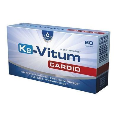 Oleofarm K2-Vitum Cardio - Nahrungsergaenzung zur Unterstuetzung der Herzgesundhei