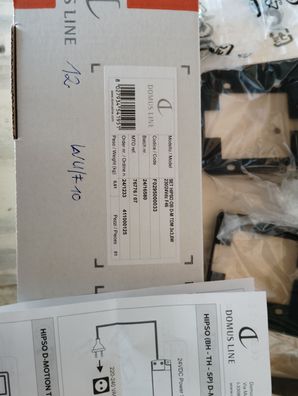 DOMUS Line Unterbauleuchte Hipso OB D-Motion Schwarz (3 Stück)