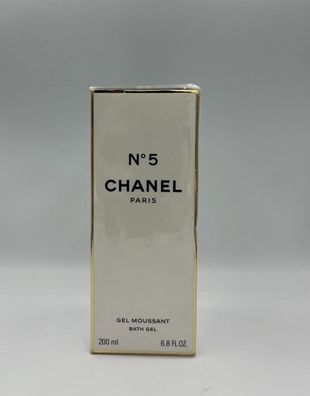Chanel No 5 Gel Moussant Bath and Showergel 200 ml Vintage