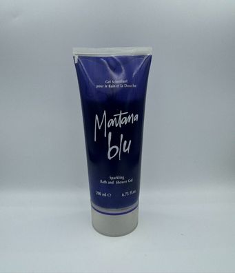 Montana Blu Sparkling Bath and Shower Gel 200 ml