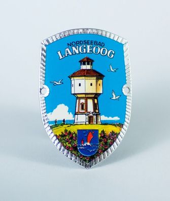 Stocknagel - Nordseebad Langeoog / Wasserturm / Wappen