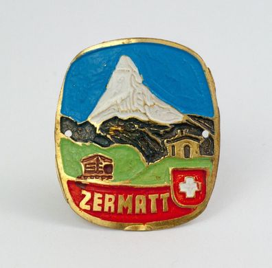 Stocknagel - Zermatt / Schweiz / Metall / Bunt