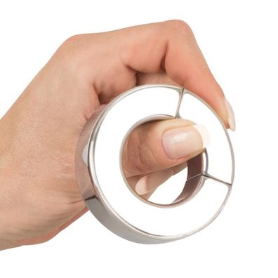Metall Penisring Hodenstretcher Cockring Hodenring mit Gewicht 341g Ø 3,4cm