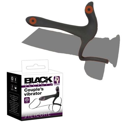 Penisring Hodenring mit Vibrator + Vibro-Klitoris-Reizer Wasserfest Sexspielzeug