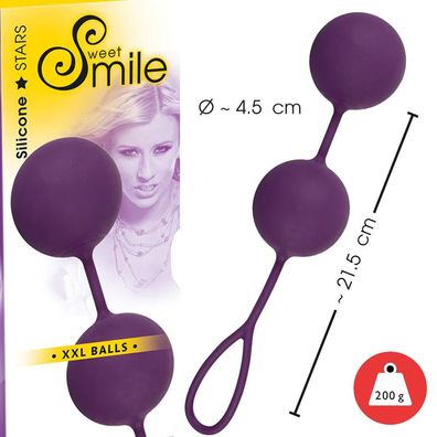 Silikon Liebeskugeln XXL Loveballs Vaginal Balls schwer Beckenboden Sexspielzeug