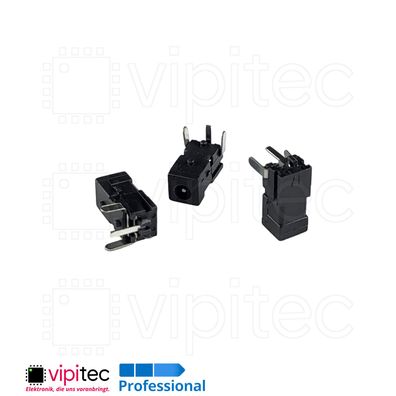 DC Buchse für 2,5x0,7 Hohlstecker THT 2,8x0,7 Barrel Jack DC-011-0.7A