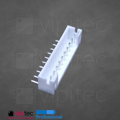 JST PH 2.0 1x10 Einbaustecker Gewinkelt THT 10-polig Stiftleiste Pin Header