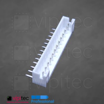 JST PH 2.0 1x13 Einbaustecker Gewinkelt THT 13-polig Stiftleiste Pin Header