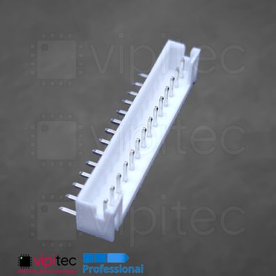 JST PH 2.0 1x14 Einbaustecker Gewinkelt THT 14-polig Stiftleiste Pin Header