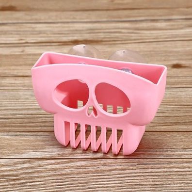 Creative Suction Cup Sponge Drain Rack, Wall-Mounted for Sink Storage