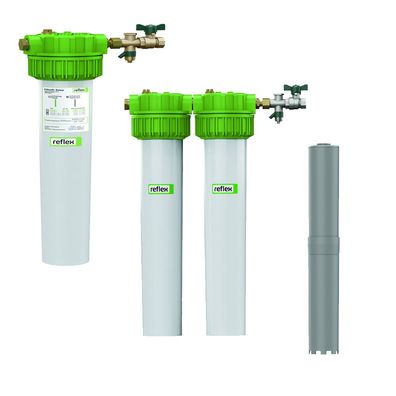 Reflex Fillsoft Wasserentsalzung I + II Armatur für Heizungs Wasser + Zero