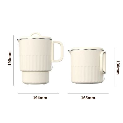 Stainless Steel Foldable Electric Water Pot, Portable Kettle for Travel Short Descri