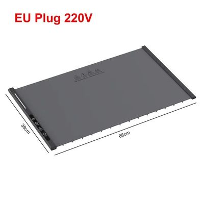 Portable Electric Food Warming Tray, Foldable Warm Mat with 3 Temp Settings