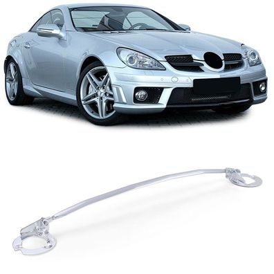 Aluminium Domstrebe vorne 3tlg verstellbar für Mercedes SLK R171 04-11