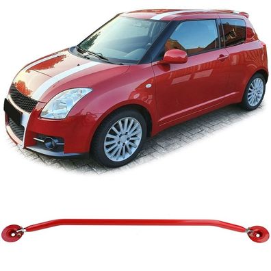 Aluminium Domstrebe Rot vorne verstellbar für Suzuki Swift MZ EZ 05-11