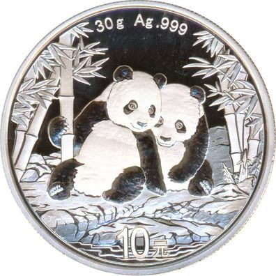 China 2026 - 10 Yuan Panda Silber