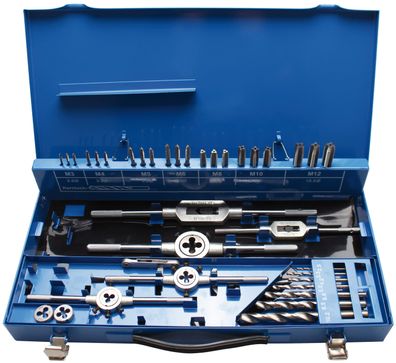 Gewindeschneid-Satz | M3 - M12 | 44-tlg. BGS