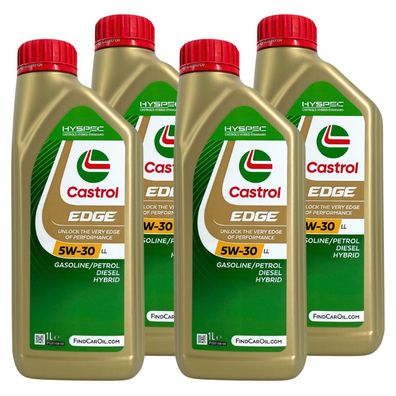 Castrol Edge 5W-30 LL4x1 Liter