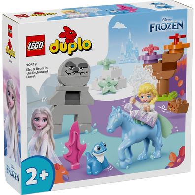 LEGO® 10418 DUPLO Disney Elsa und Bruni im Zauberwald 31 Teile Frozen Eiskönigin