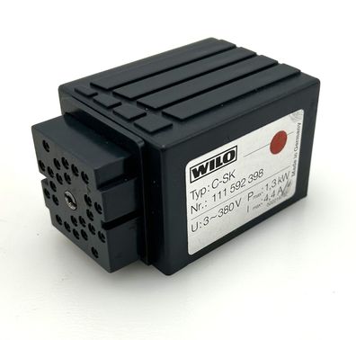 Wilo Motorvollschutz C-SK 111592398 Motorschutzstecker 3x400 V S11/145