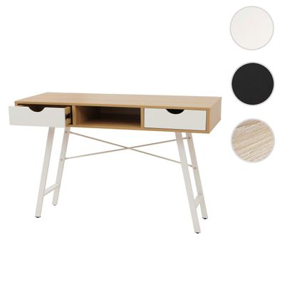 Schreibtisch HWC-E92, Bürotisch Computertisch, 3D-Struktur 120x60cm