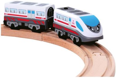 Bino & Mertens Batteriebetriebene Lokomotive Zug Bahn Eisenbahn Train Loko Lolly