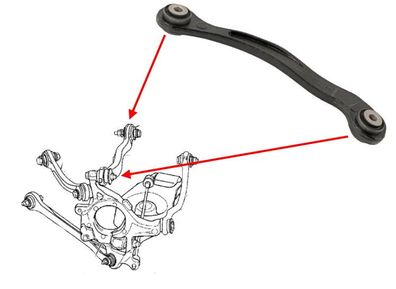 Querlenker hinten links oben Dodge Challenger Bj:11-20 Charger Bj:09-20 Chrysler