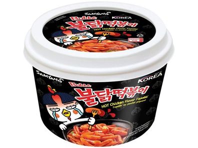 Samyang Buldak Topokki Tteokbokki Hot Chicken Cup 185g
