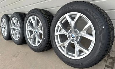 4x Original BMW X3 G45 18 Zoll Winterräder Y Speiche 921 5A6F0F9 DOT25 RDK NEU