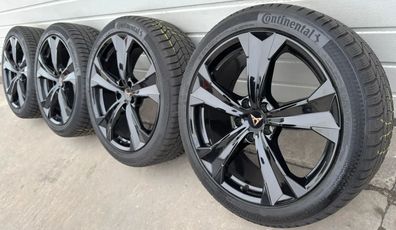 4x Original Seat Ateca Cupra KH7 19 Zoll Winterräder Alufelgen 575601025T DOT21 7-8mm