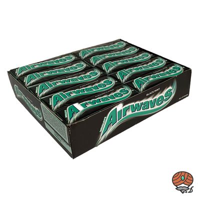 Wrigley`s Airwaves Black Mint Flavour Kaugummi 30x 14g