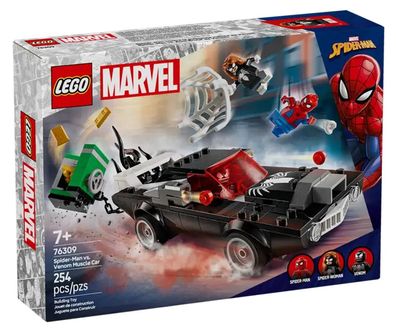 LEGO® Marvel Super Heroes™ 76309 - Spider-Man vs. Venom Muscle-Car (254 Teile)
