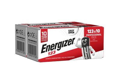 Energizer 123 Lithium Batterie EL123AP 3V 20er-Set