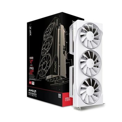 XFX RX 9070 OC White Triple Fan Gaming Swift 16GBGDDR6 3HDMI