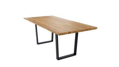 Esstisch Daisie 6 140x77x90 Esszimmertisch Massivholz Wildeiche