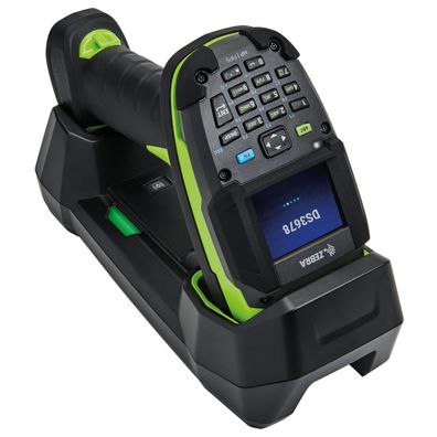 Zebra DS3678-SR, BT, 2D, SR, FIPS, Kit (USB), schwarz, grün