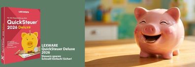 Lexware Quick Steuer Deluxe 2026 - Für das Steuerjahr 2025 - PC Download Version