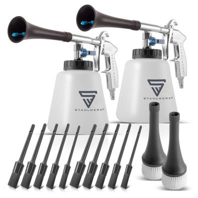 Stahlwerk 2 x Druckluft-Reinigungspistole RP-90 ST Tornado-Effekt