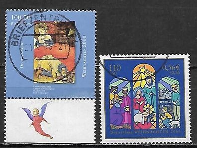 BRD gestempelt Michel-Nummer 2151-2152