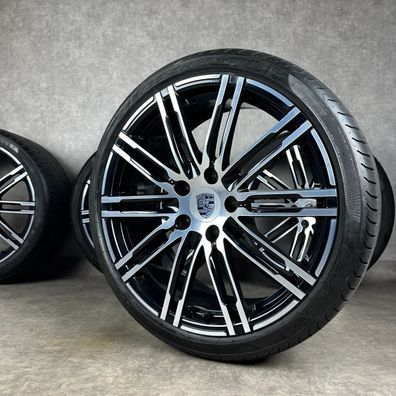 Sommerräder Porsche 991.1 20" Turbo III Felgen Original C4 4S GTS Black Edition
